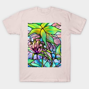 Stained Glass Lily T-Shirt